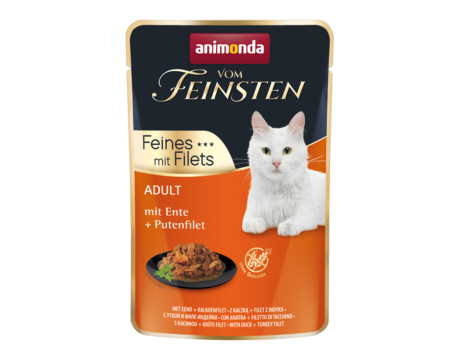 Animonda vom Feinsten Adult Ente & Putenfilet 85g 85 g