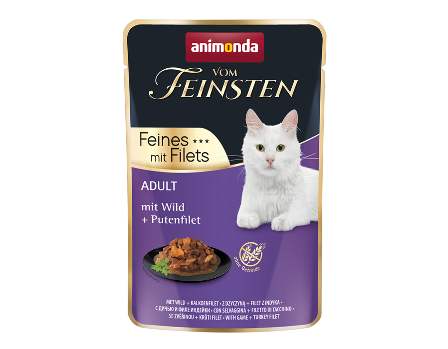 Animonda vom Feinsten Adult Wild & Putenfilet 85g 85 g