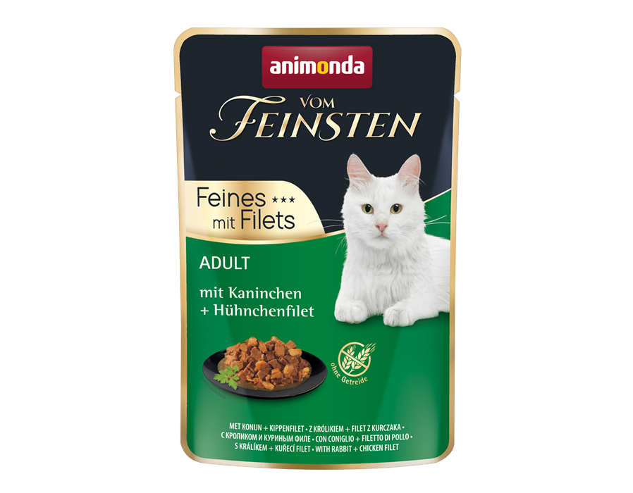 Animonda vom Feinsten Adult Kaninchen & Hühnchenfilet 85g 85 g