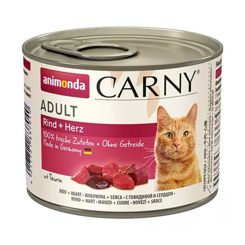 Animonda Cat Dose Carny Adult Rind & Herz