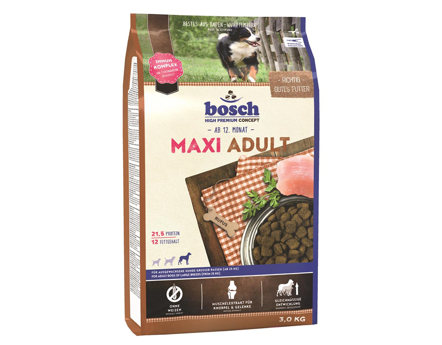 Bosch Dog Adult Maxi 15 kg 3 kg