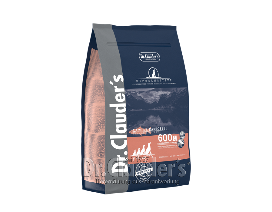 Dr. Clauder's Dog Hyposensitive Lachs & Kartoffel 3,5 kg