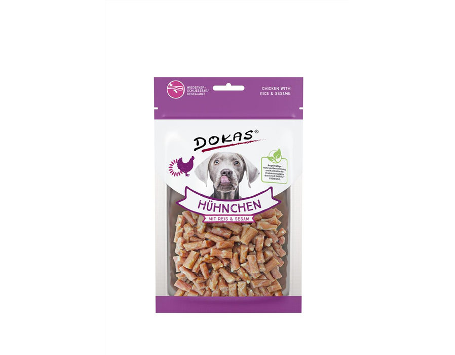 Dokas Dog Snack Hühnchen mit Reis und Sesam 70 g 70 g