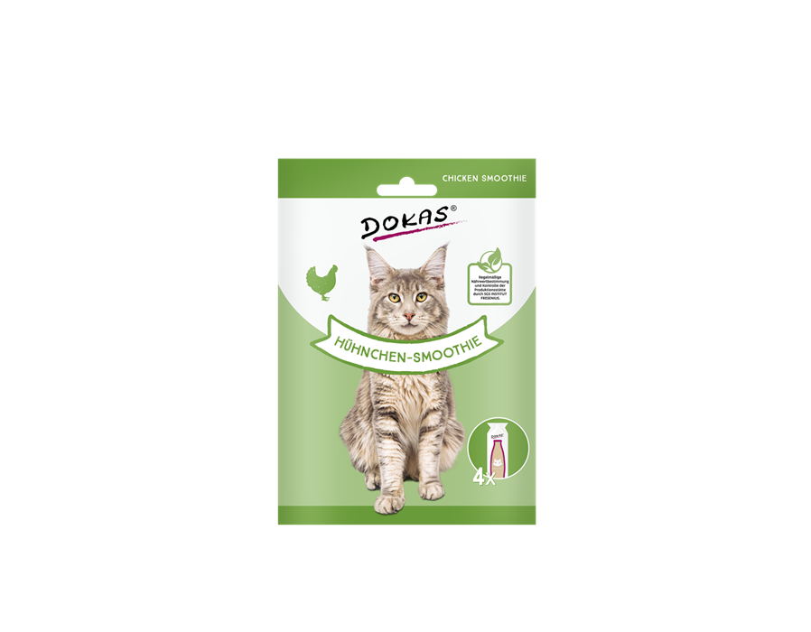 Dokas Cat Snack Hühnchen-Smoothie 4x30ml 4x30ml