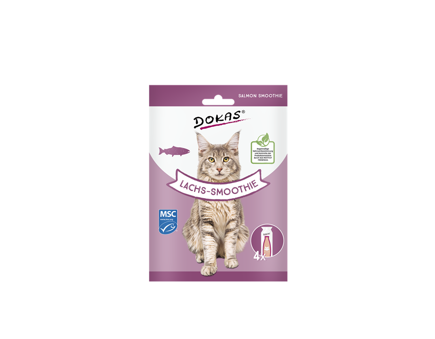 Dokas Cat Snack Lachs-Smoothie 4x30ml 4x30ml