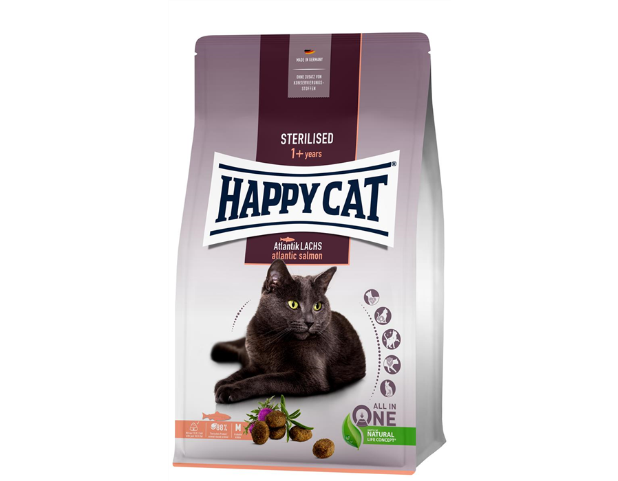 Happy Cat Sterilised Adult Atlantik Lachs 300 g 300 g