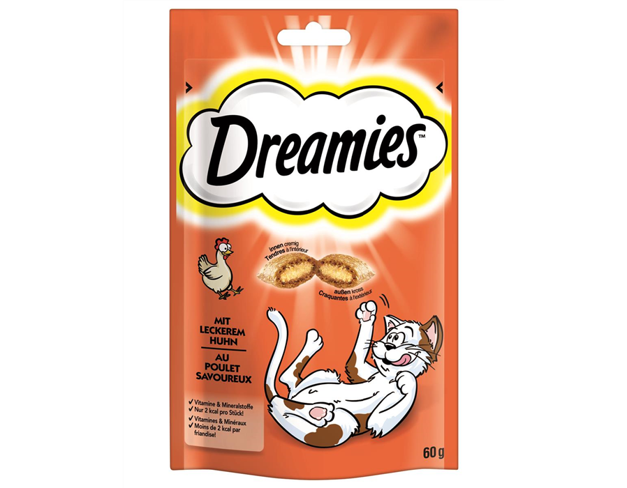 Dreamies Katzensnack mit Huhn 60 g