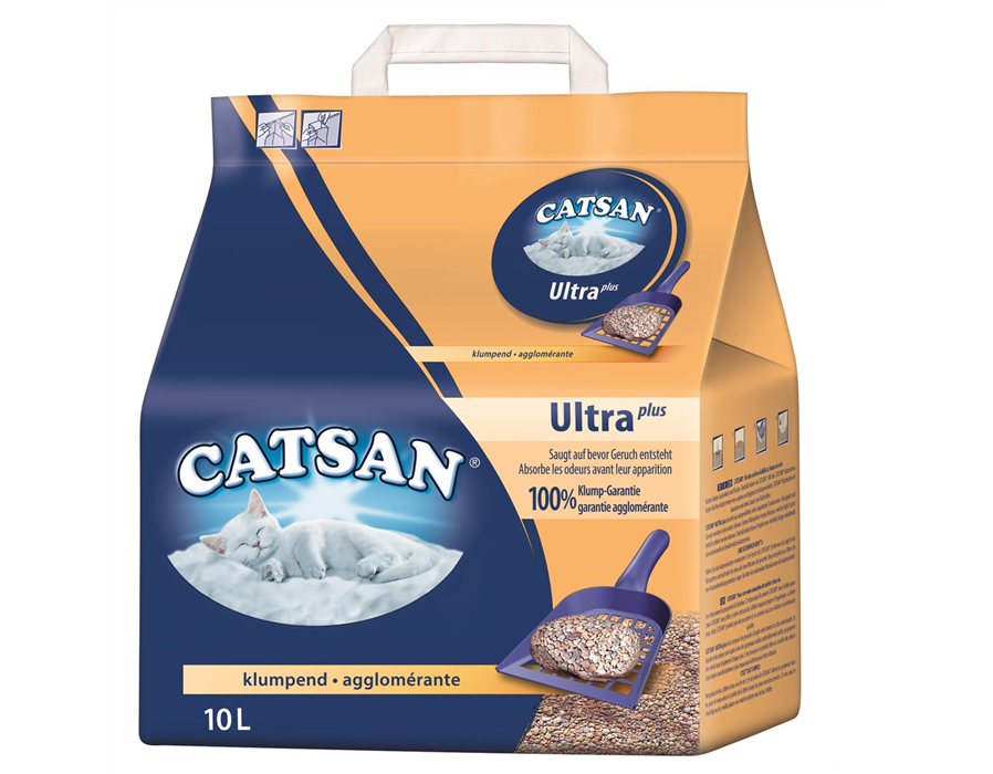 CATSAN™ Ultra plus Klumpstreu 10 l